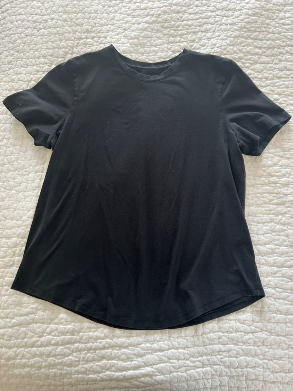 lululemon athletica Black Short-Sleeve Crew love Tee
